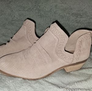 Vince Camuto cutout booties